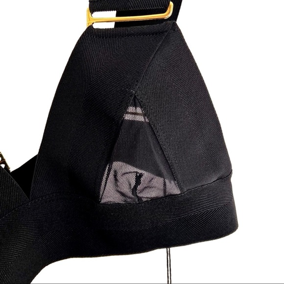 NOE UNDERGARMENTS Thick Straps Mesh Triangle Bra - Picture 5 of 6